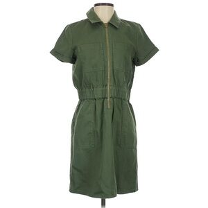 J. Crew Olive Utility Dress